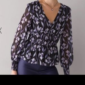 WHBM Iris blouse